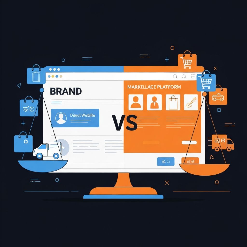 Brand Website vs. Marketplaces: Where Should You Sell?